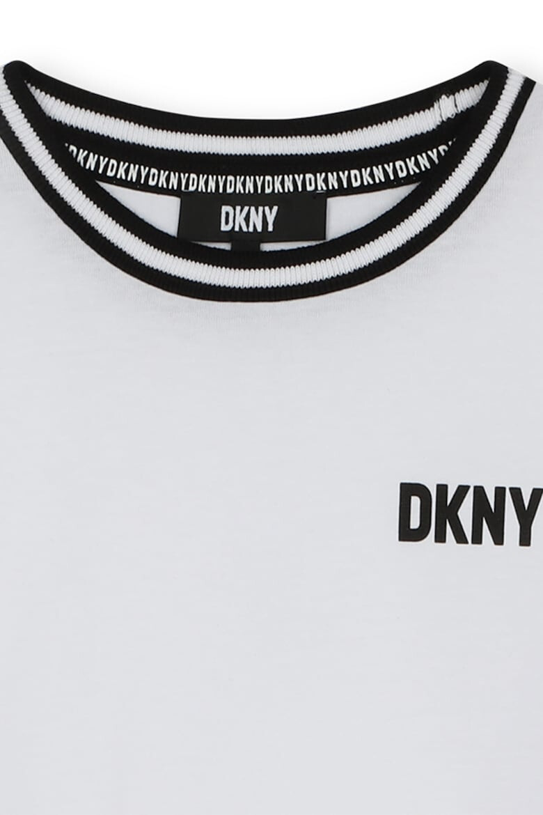 DKNY Tricou cu garnituri contrastante - Pled.ro