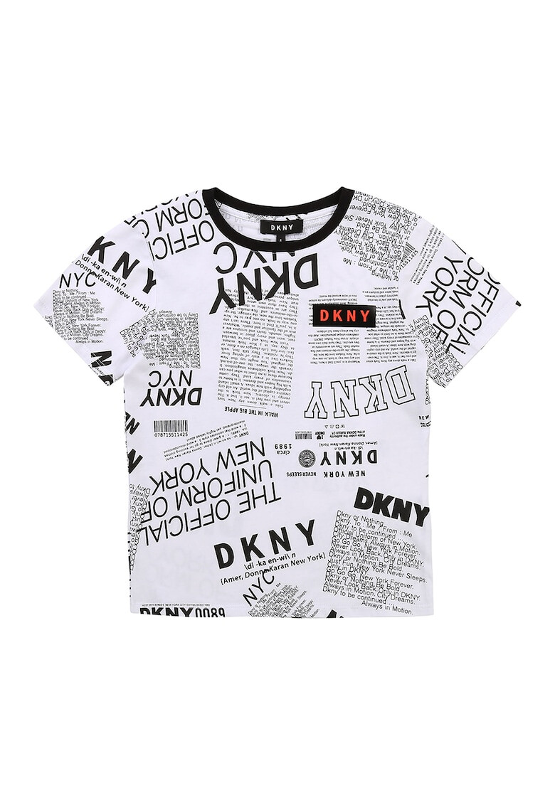 DKNY Tricou cu imprimeu logo - Pled.ro