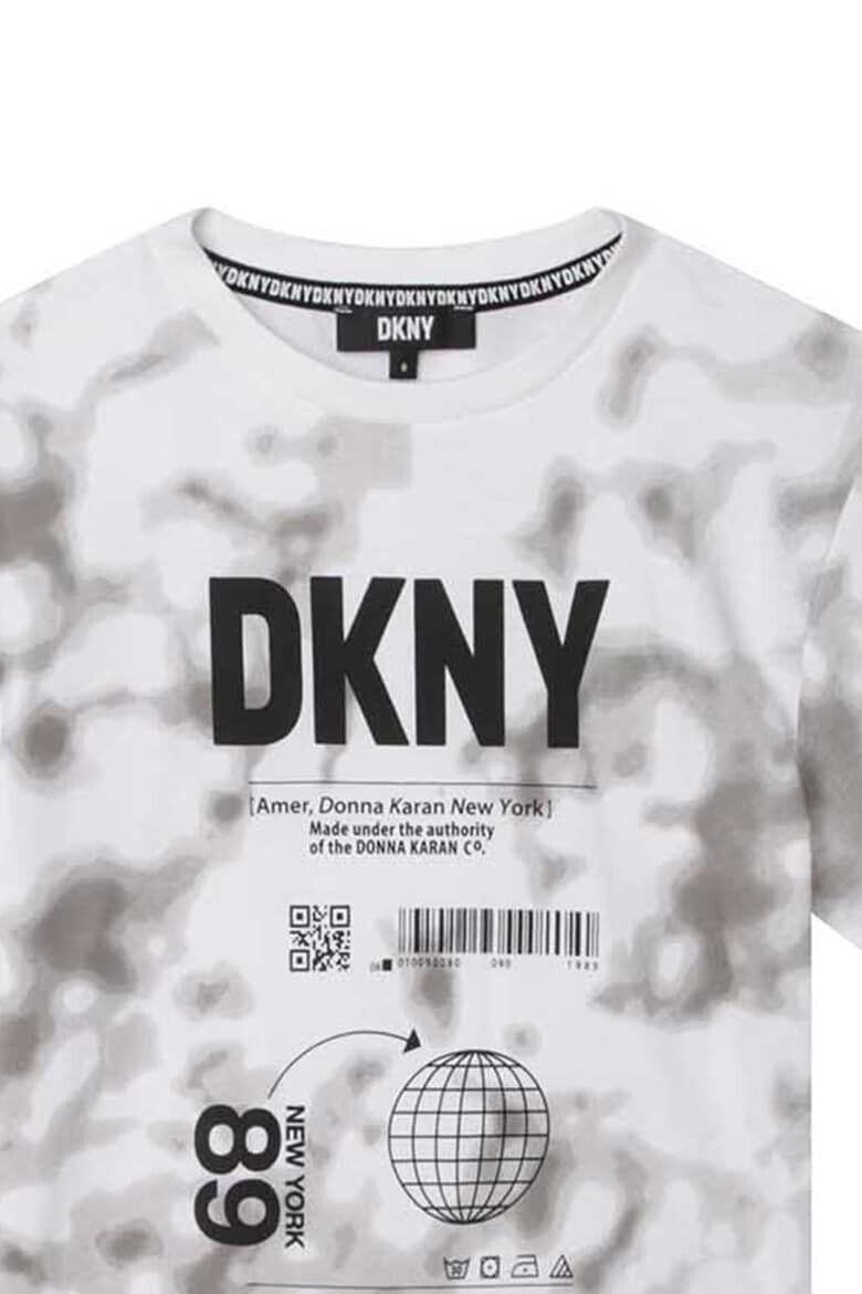 DKNY Tricou cu imprimeu tie-dye - Pled.ro