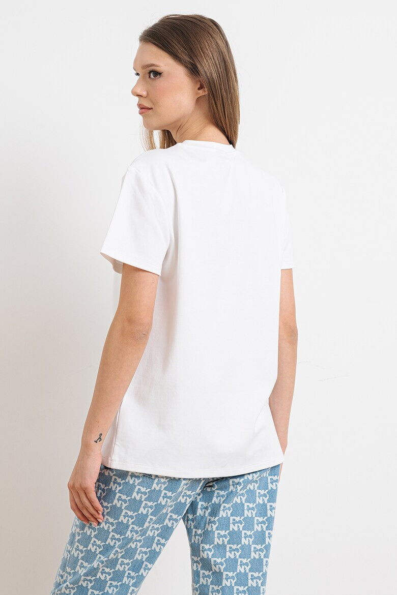 DKNY Tricou cu logo din amestec de modal - Pled.ro