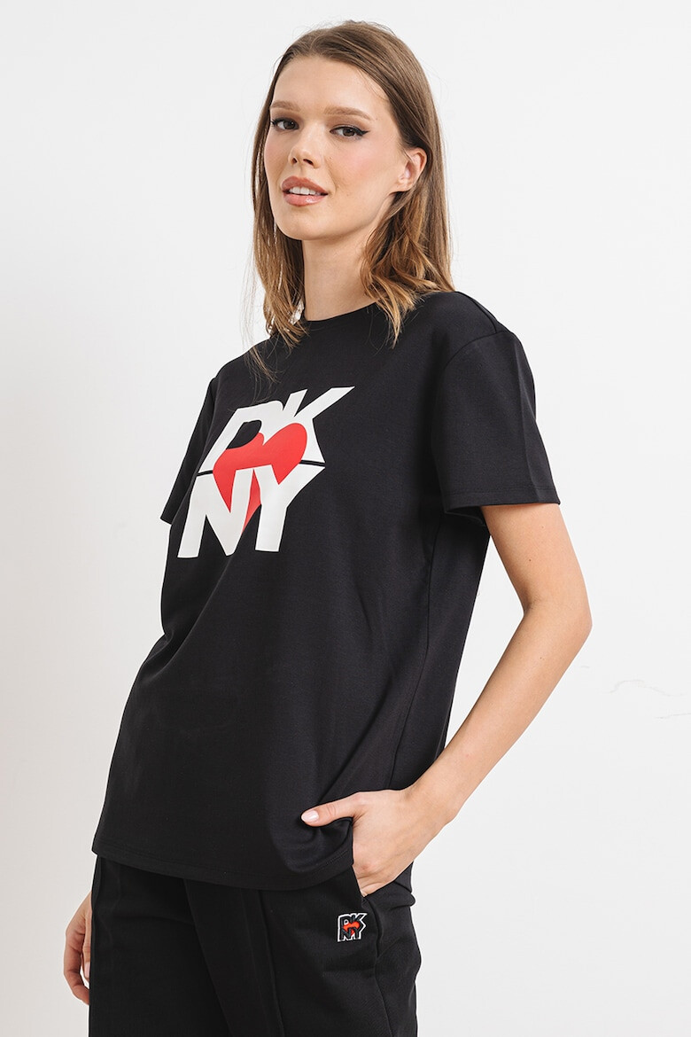 DKNY Tricou cu logo din amestec de modal - Pled.ro