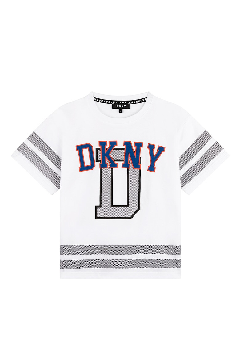 DKNY Tricou de bumbac cu imprimeu - Pled.ro