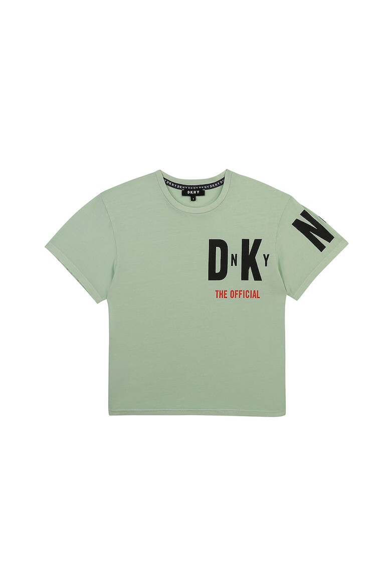 DKNY Tricou de bumbac cu imprimeu logo - Pled.ro