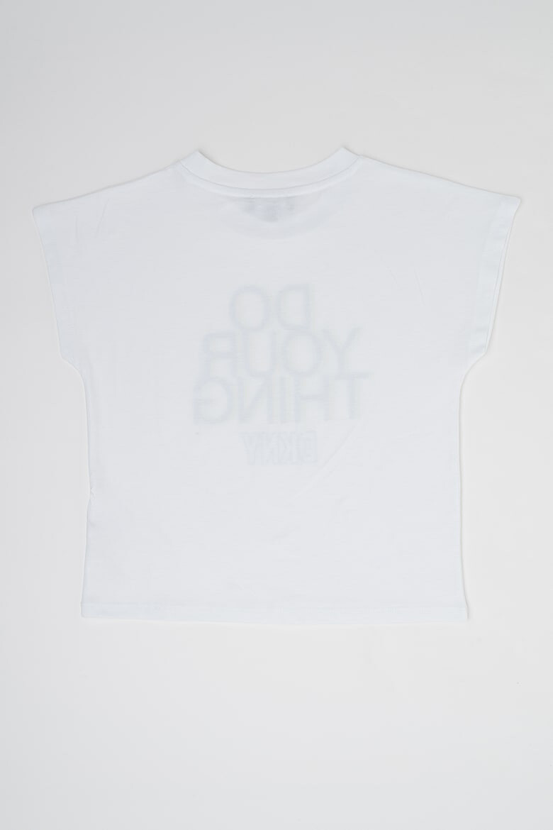 DKNY Tricou de bumbac cu imprimeu text - Pled.ro