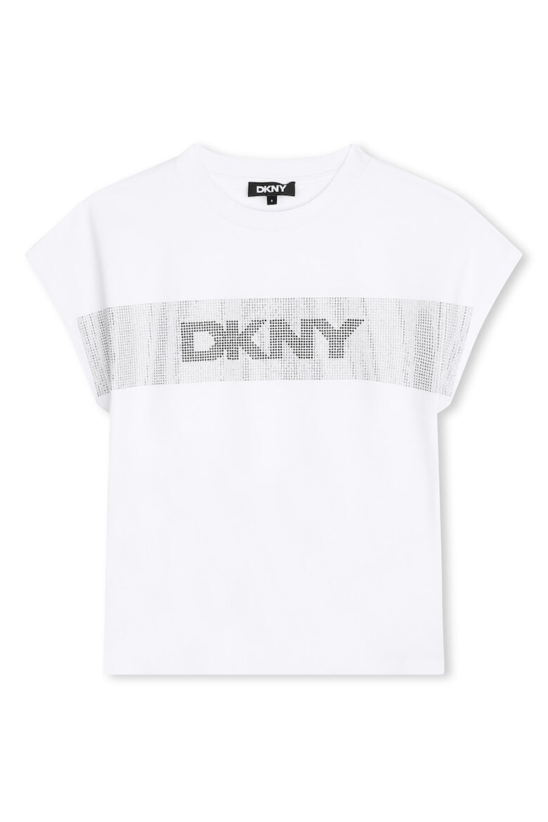 DKNY Tricou decorat cu strasuri - Pled.ro