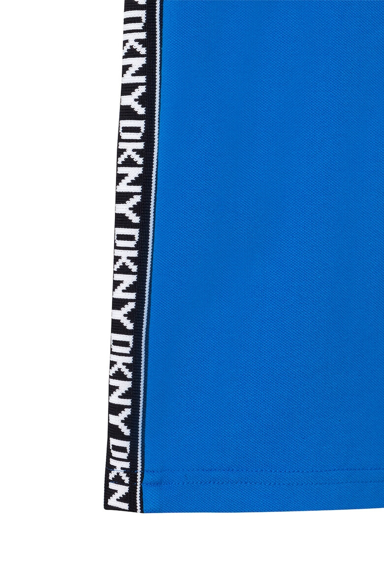 DKNY Tricou polo cu benzi logo - Pled.ro