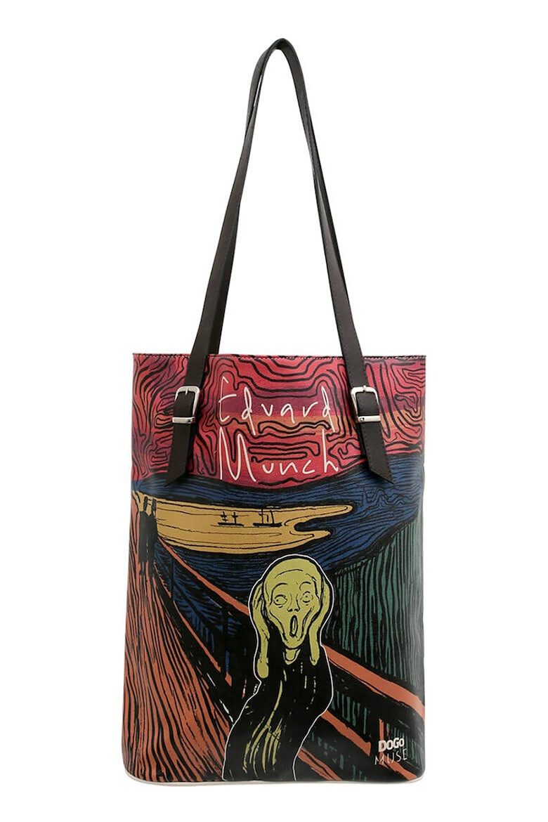 DOGO SHOES Geanta tote cu imprimeu The Scream - Pled.ro