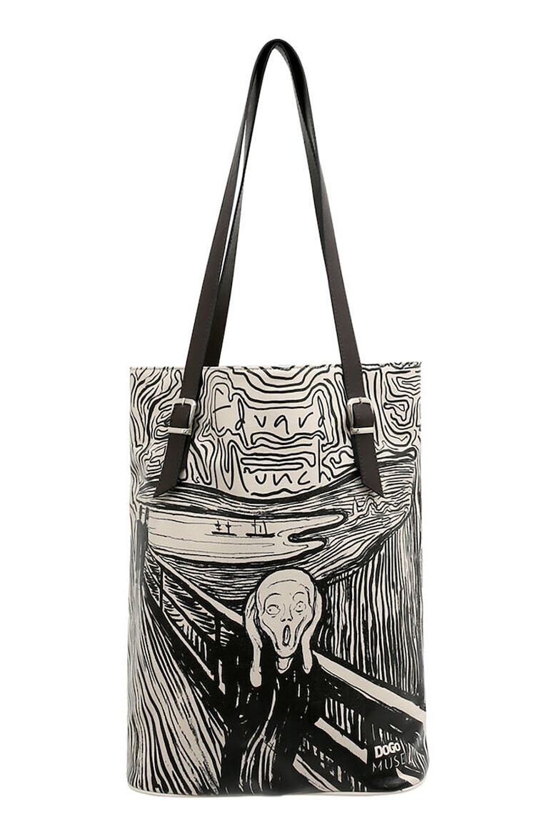 DOGO SHOES Geanta tote cu imprimeu The Scream - Pled.ro