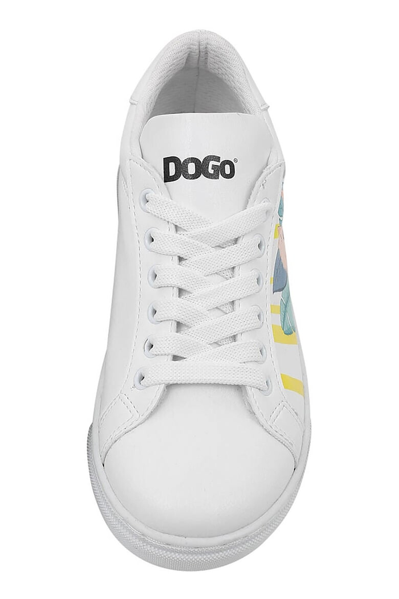 DOGO SHOES Pantofi sport din piele ecologica cu imprimeu To The Beach - Pled.ro