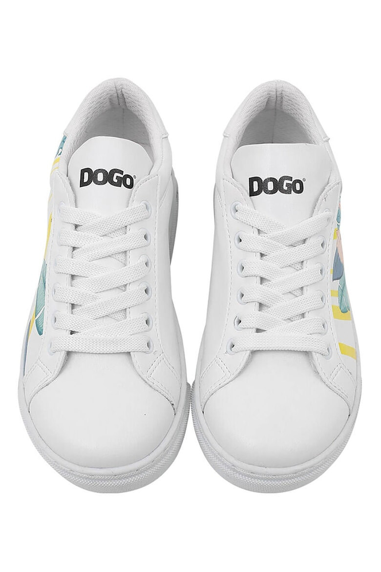 DOGO SHOES Pantofi sport din piele ecologica cu imprimeu To The Beach - Pled.ro