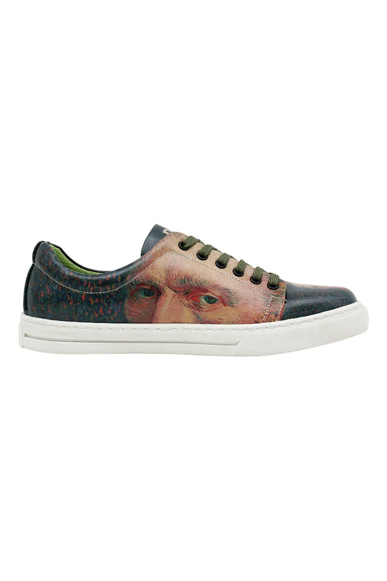 DOGO SHOES Pantofi sport din piele ecologica Vincent Van Gogh Self Portrait - Pled.ro