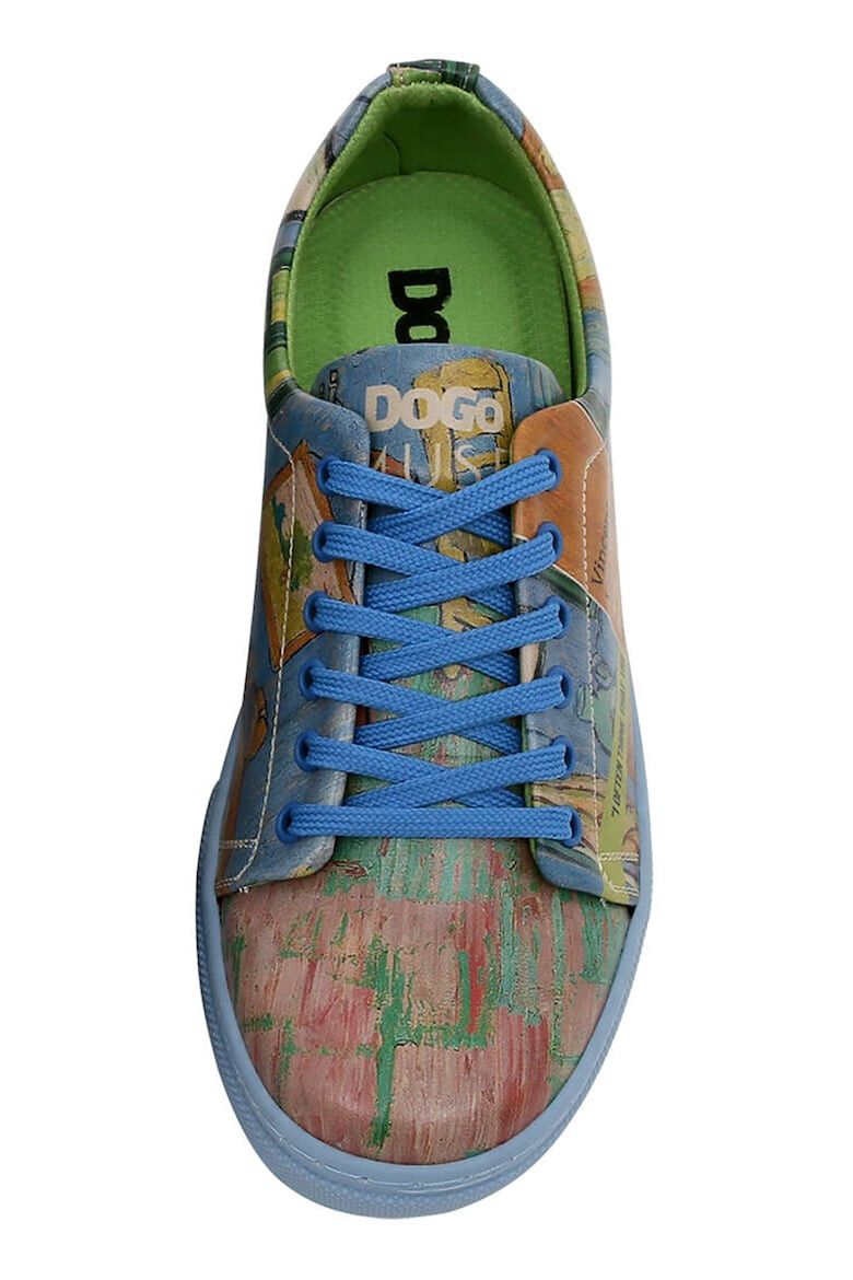 DOGO SHOES Pantofi sport din piele ecologica Vincent Van Gogh The Bedroom - Pled.ro