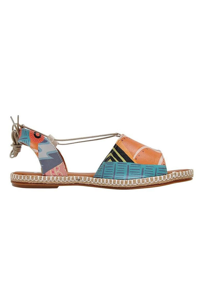 DOGO SHOES Sandale din piele ecologica cu model Mosaics - Pled.ro