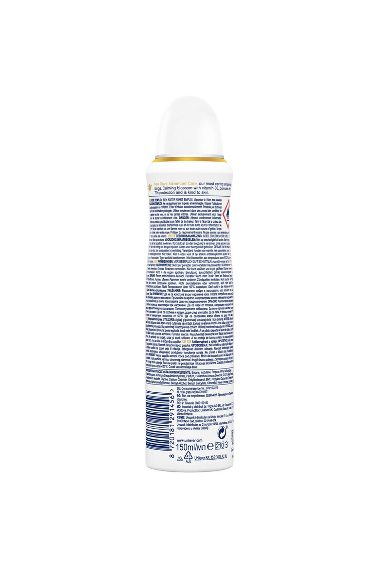 Dove Deodorant Advanced Care Spray 150 ml_ - Pled.ro