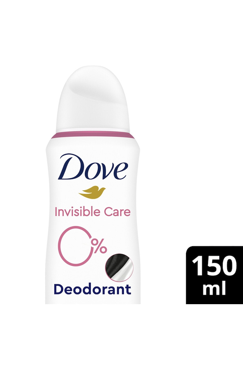 Dove Deodorant spray Invisible 0% saruri de aluminiu 150 ml - Pled.ro