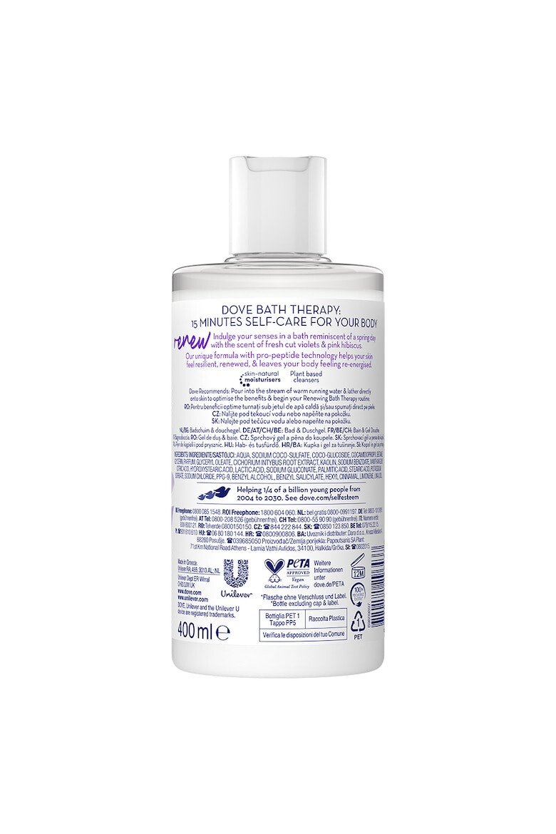 Dove Gel de dus & baie Renew 400 ml - Pled.ro