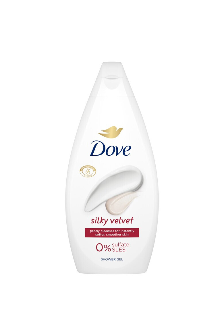 Dove Gel de dus Essential Care Silky Velvet 450ml - Pled.ro