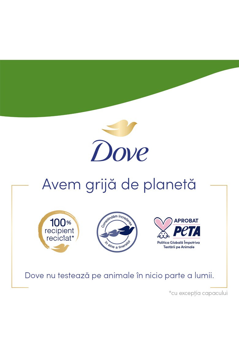 Dove Gel de Dus Go Fresh Cucumber & Green Tea Scent 250 ml - Pled.ro