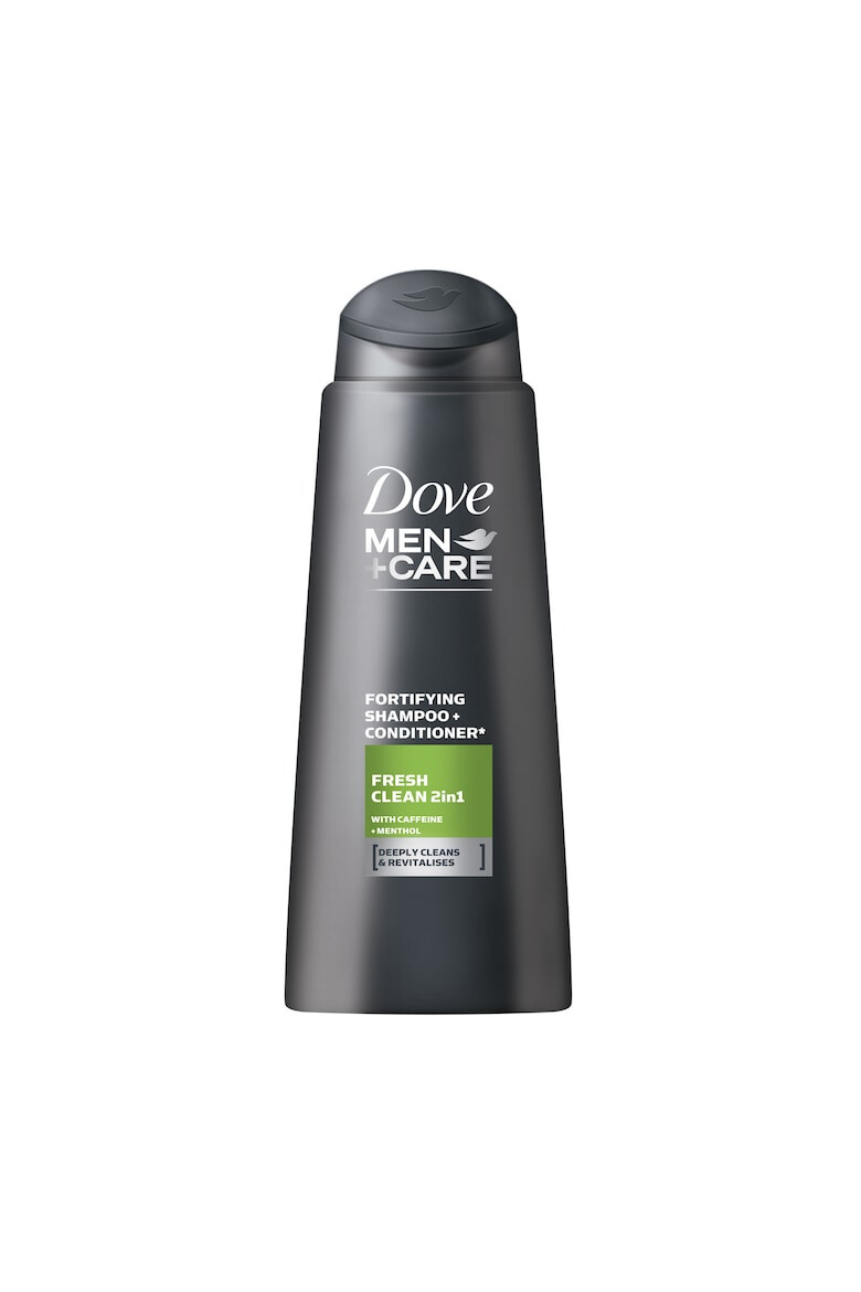 Dove Men Sampon + Care Clean Fresh pentru par gras - Pled.ro