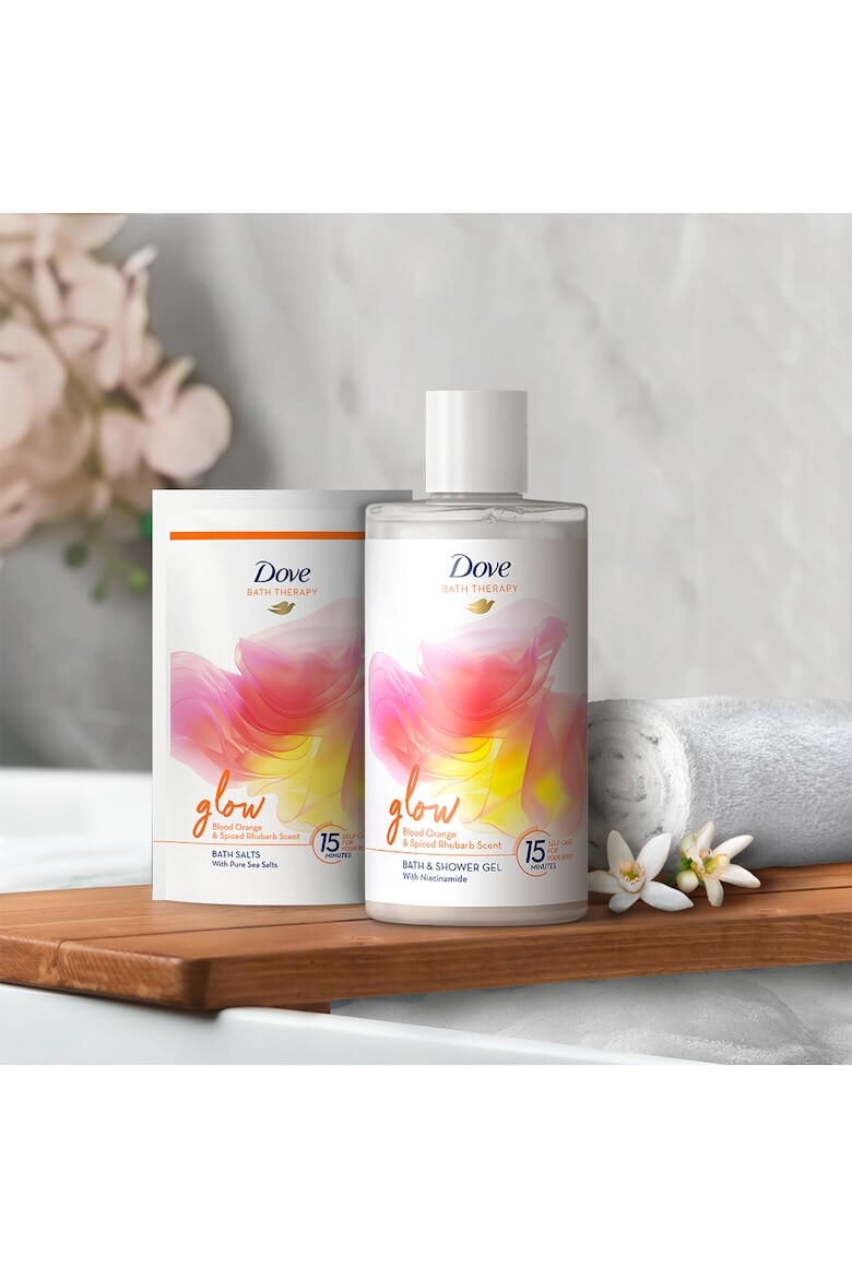 Dove Spuma de baie Glow 400 ml - Pled.ro