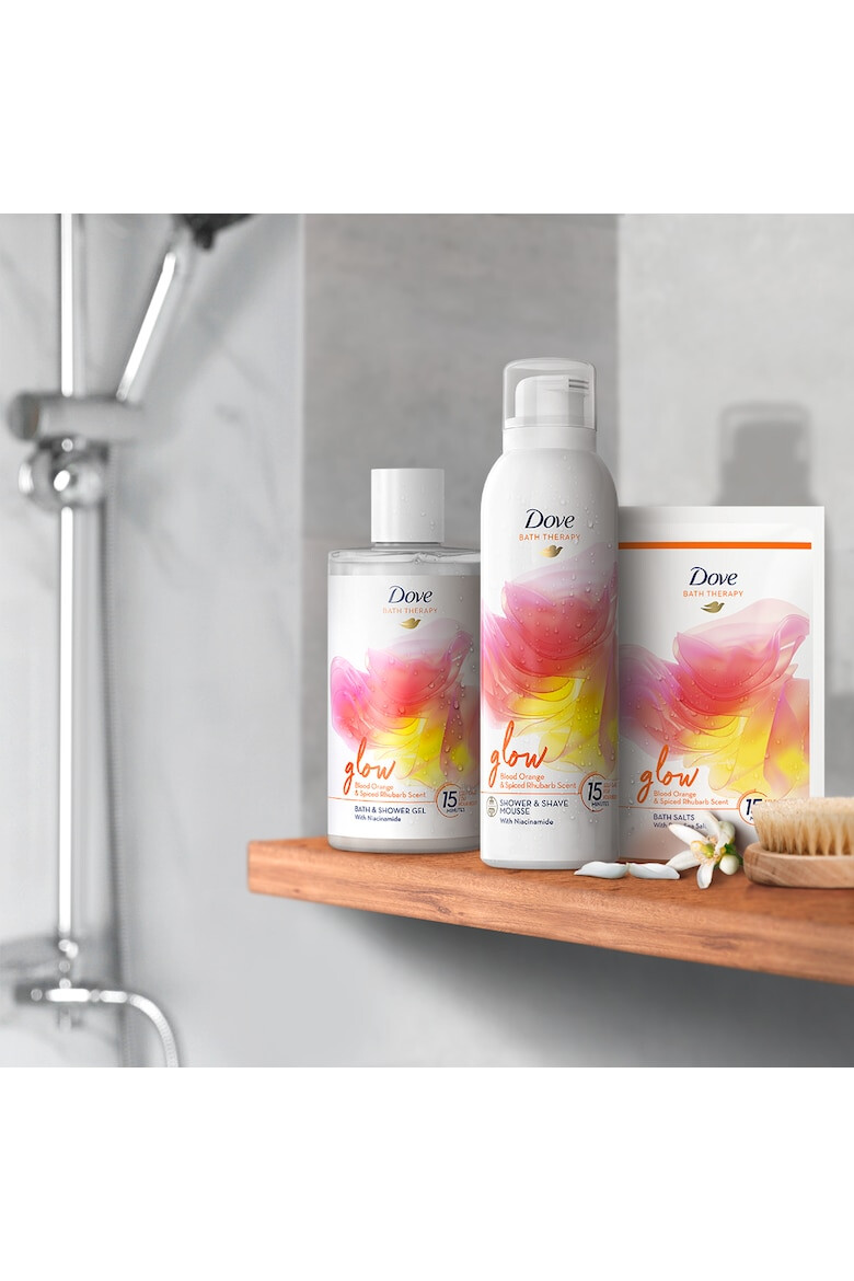 Dove Spuma de baie Glow 400 ml - Pled.ro