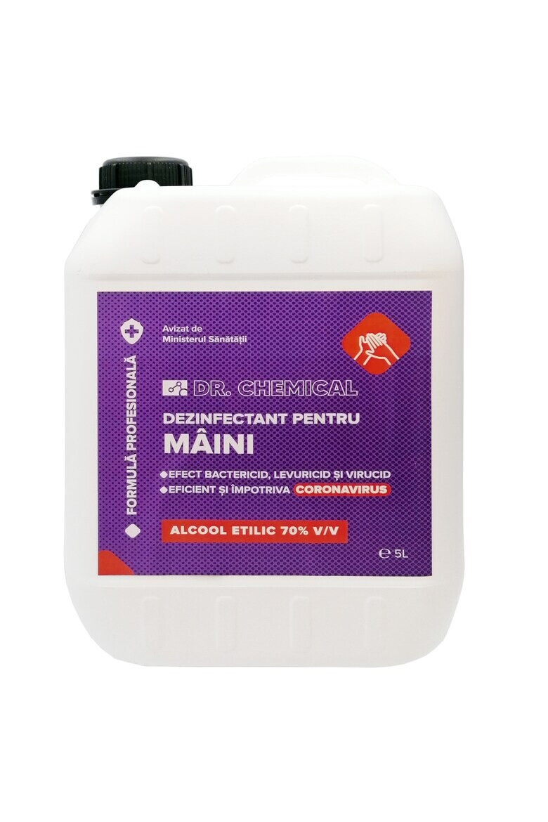 Dr. Chemical Solutie dezinfectant pentru maini Dr.Chemical bactericid - Pled.ro