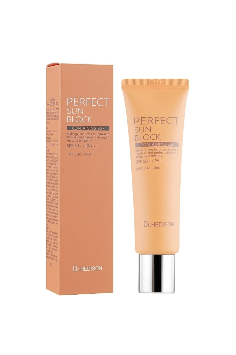 Dr Hedison Crema pentru fata hidratanta Perfect Sun Block SPF50 50 ml - Pled.ro