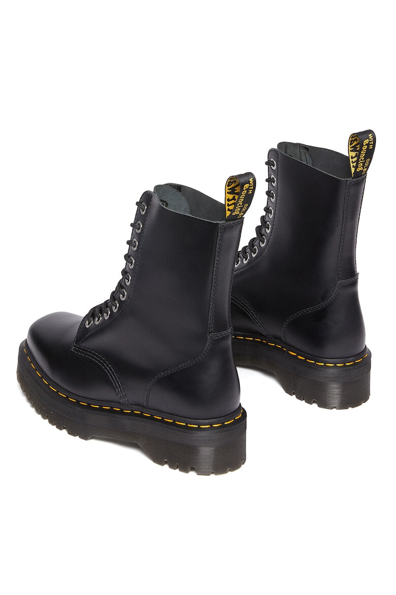 Dr. Martens Bocanci unisex din piele cu varf patrat 1460 Quad - Pled.ro