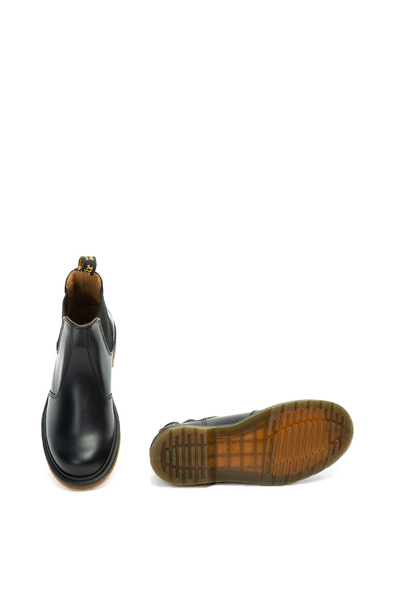 Dr. Martens Ghete Chelsea de piele cu aspect cauciucat Icons - Pled.ro