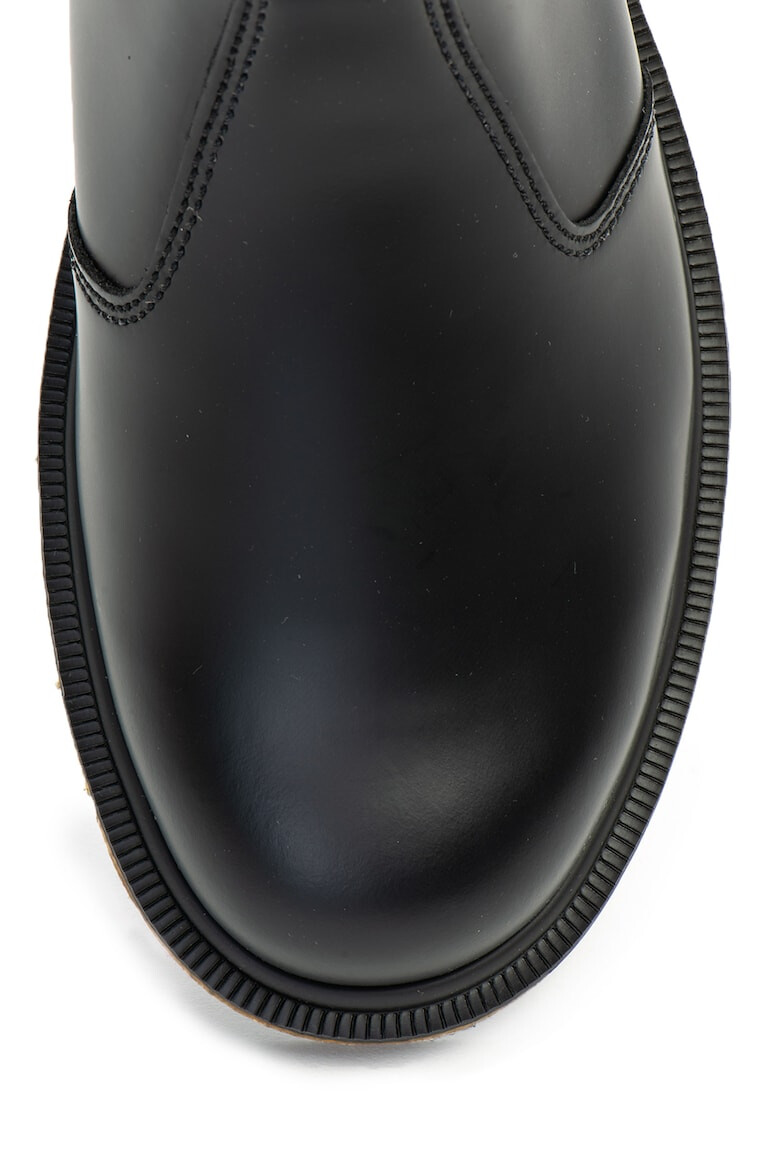 Dr. Martens Ghete Chelsea de piele cu aspect cauciucat Icons - Pled.ro