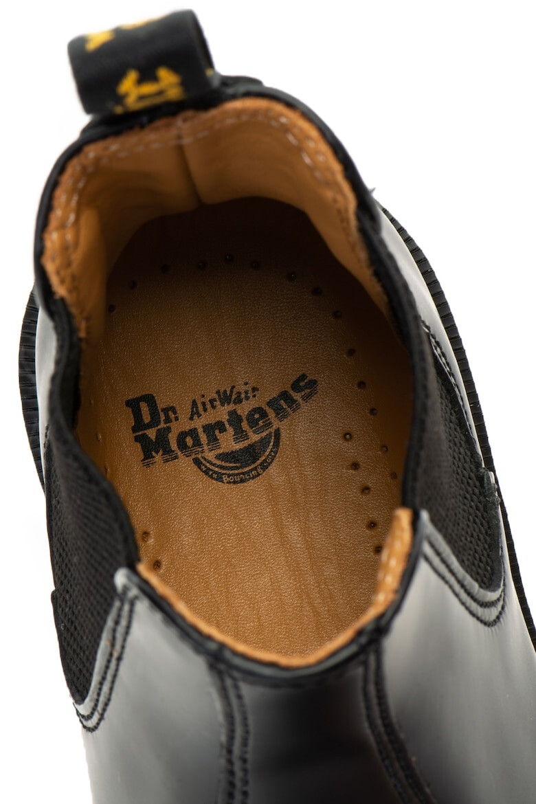 Dr. Martens Ghete Chelsea de piele cu aspect cauciucat Icons - Pled.ro