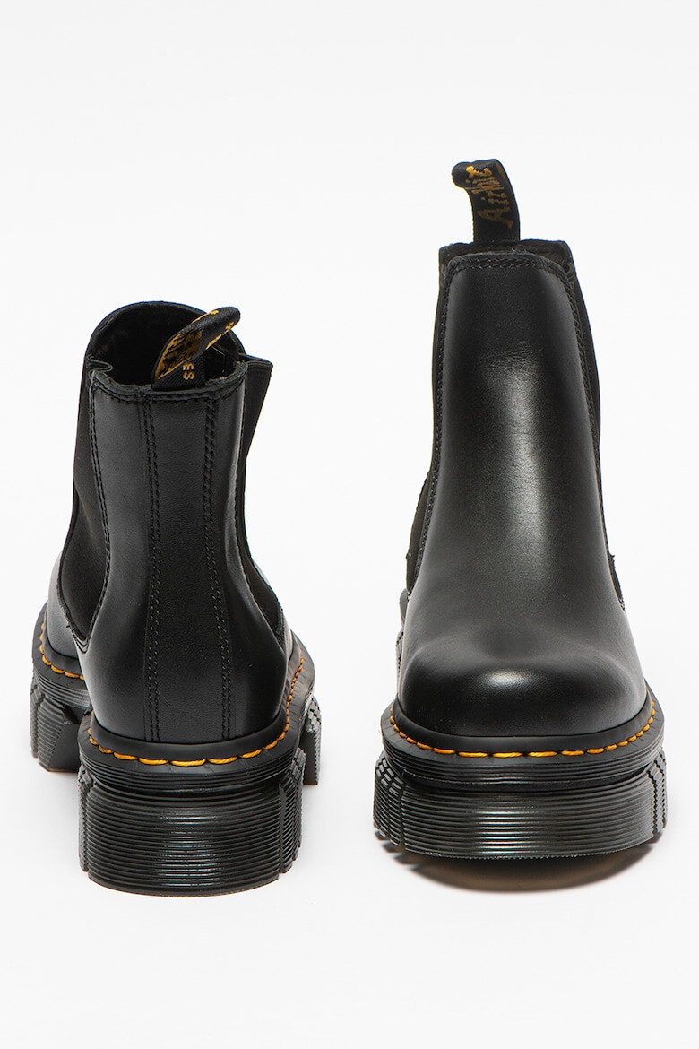 Dr. Martens Ghete Chelsea din piele cu detalii contrastante Audrick - Pled.ro