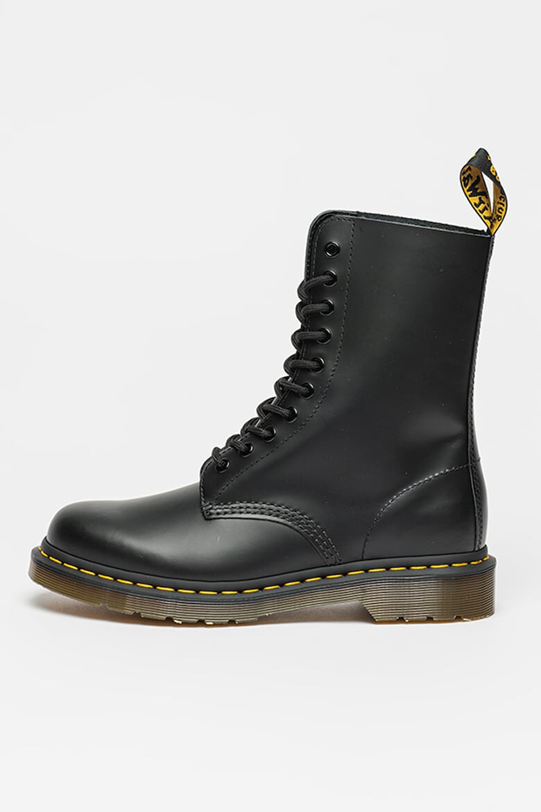 Dr. Martens Ghete de piele cu varf rotunjit - Pled.ro