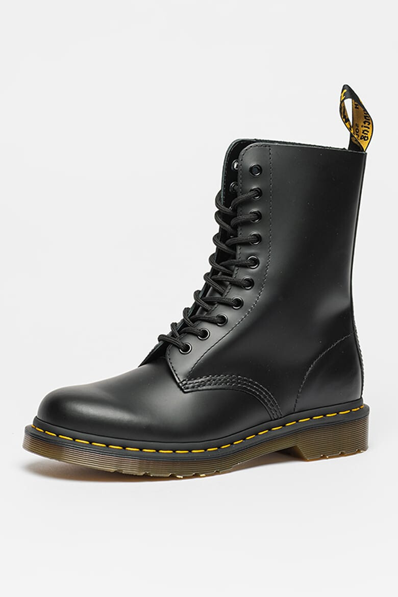 Dr. Martens Ghete de piele cu varf rotunjit - Pled.ro