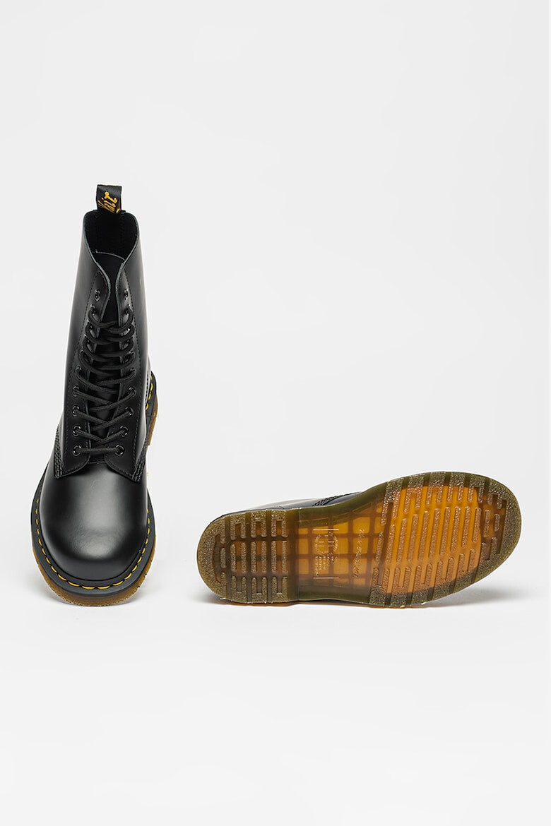 Dr. Martens Ghete de piele cu varf rotunjit - Pled.ro