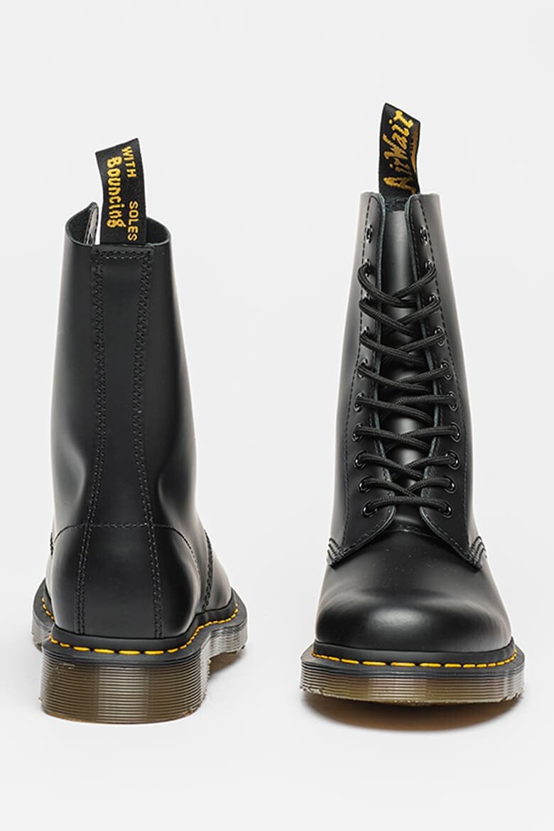 Dr. Martens Ghete de piele cu varf rotunjit - Pled.ro