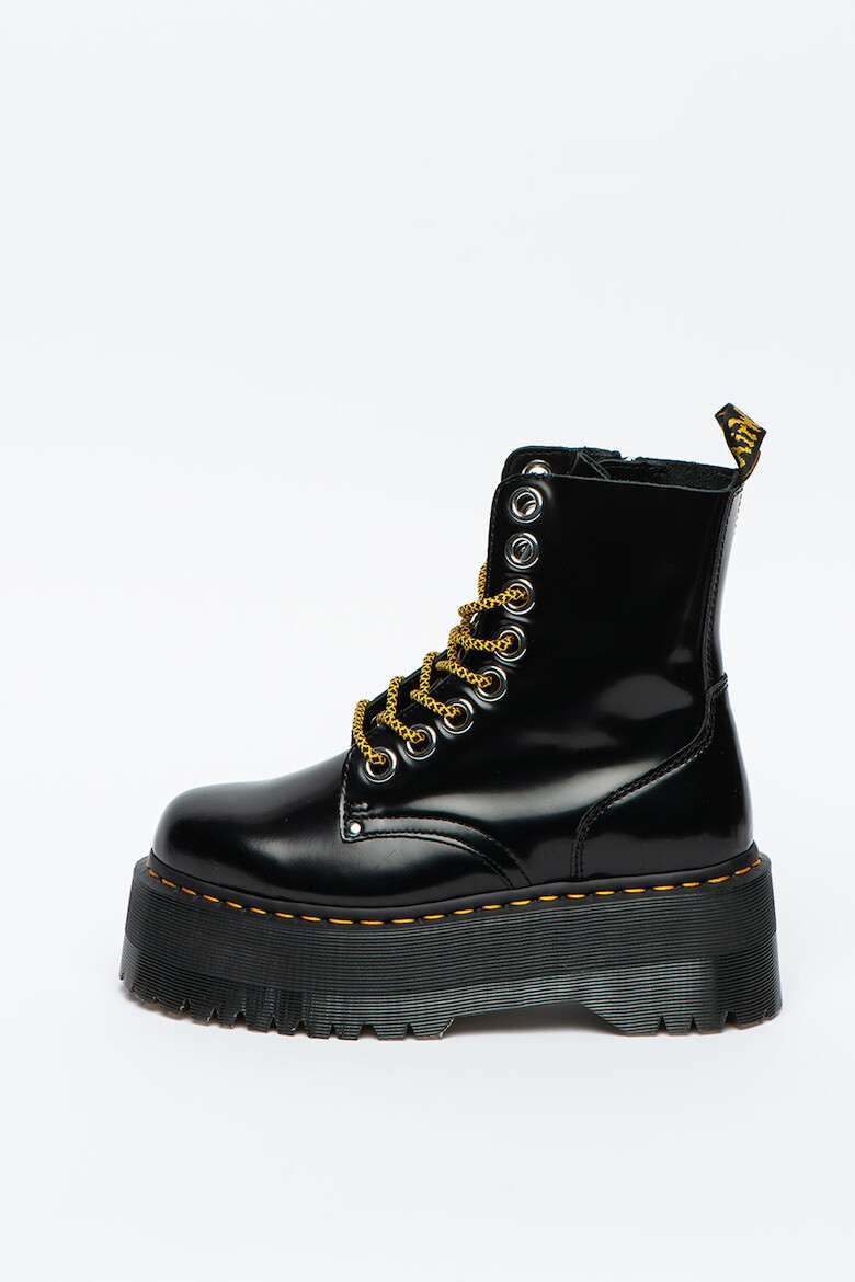 Dr. Martens Ghete flatform de piele Jadon Max - Pled.ro