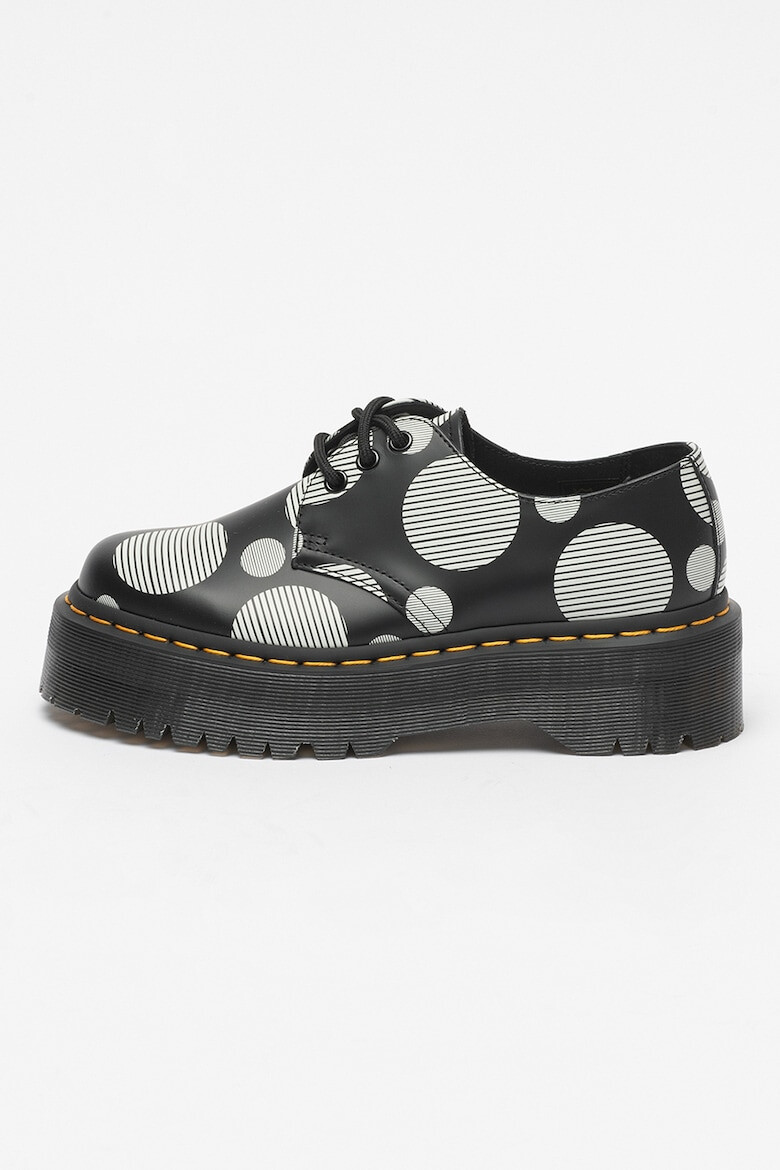 Dr. Martens Pantofi de piele cu buline Quad - Pled.ro