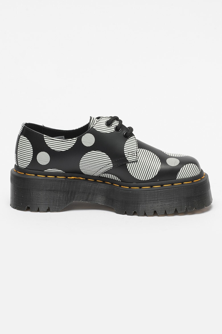 Dr. Martens Pantofi de piele cu buline Quad - Pled.ro