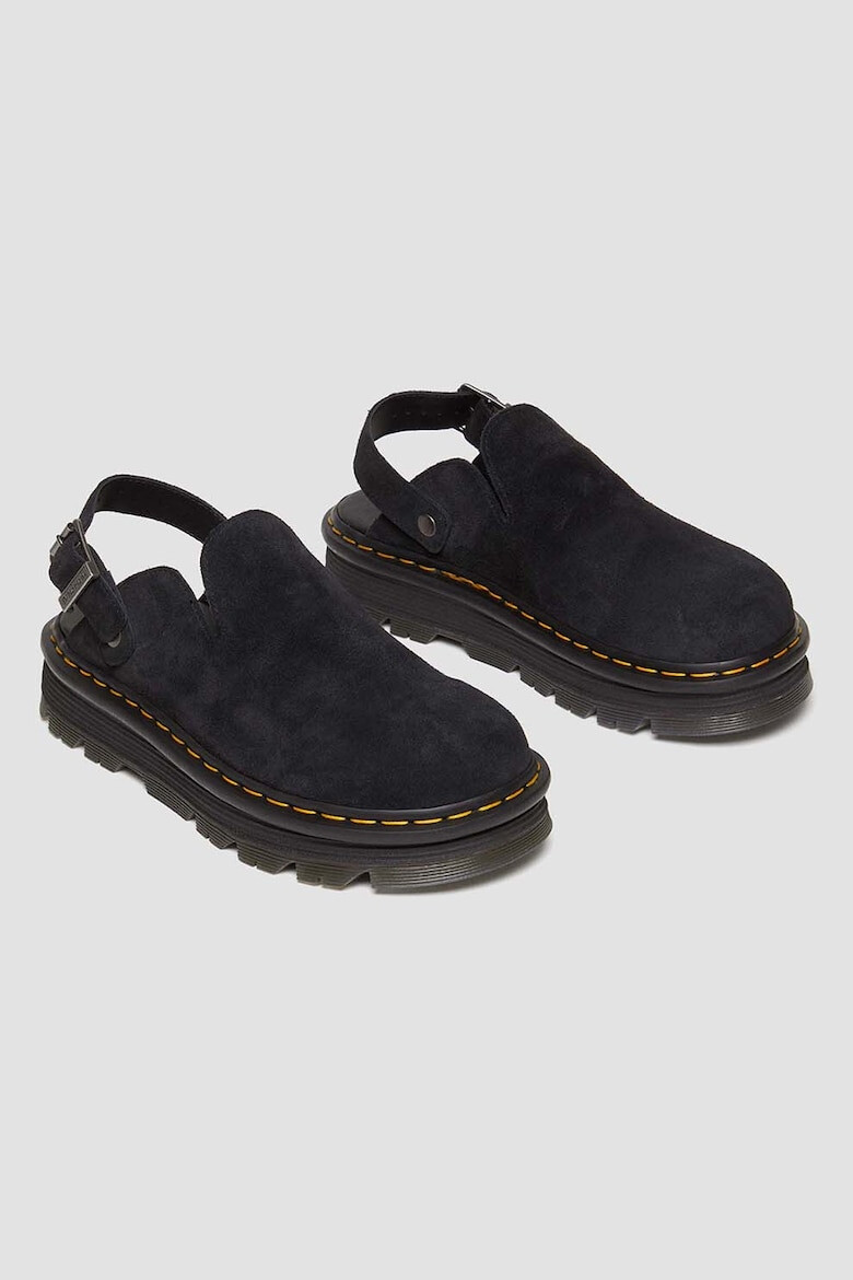 Dr. Martens Saboti slingback de piele intoarsa - Pled.ro