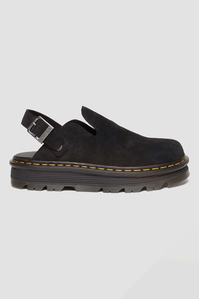 Dr. Martens Saboti slingback de piele intoarsa - Pled.ro