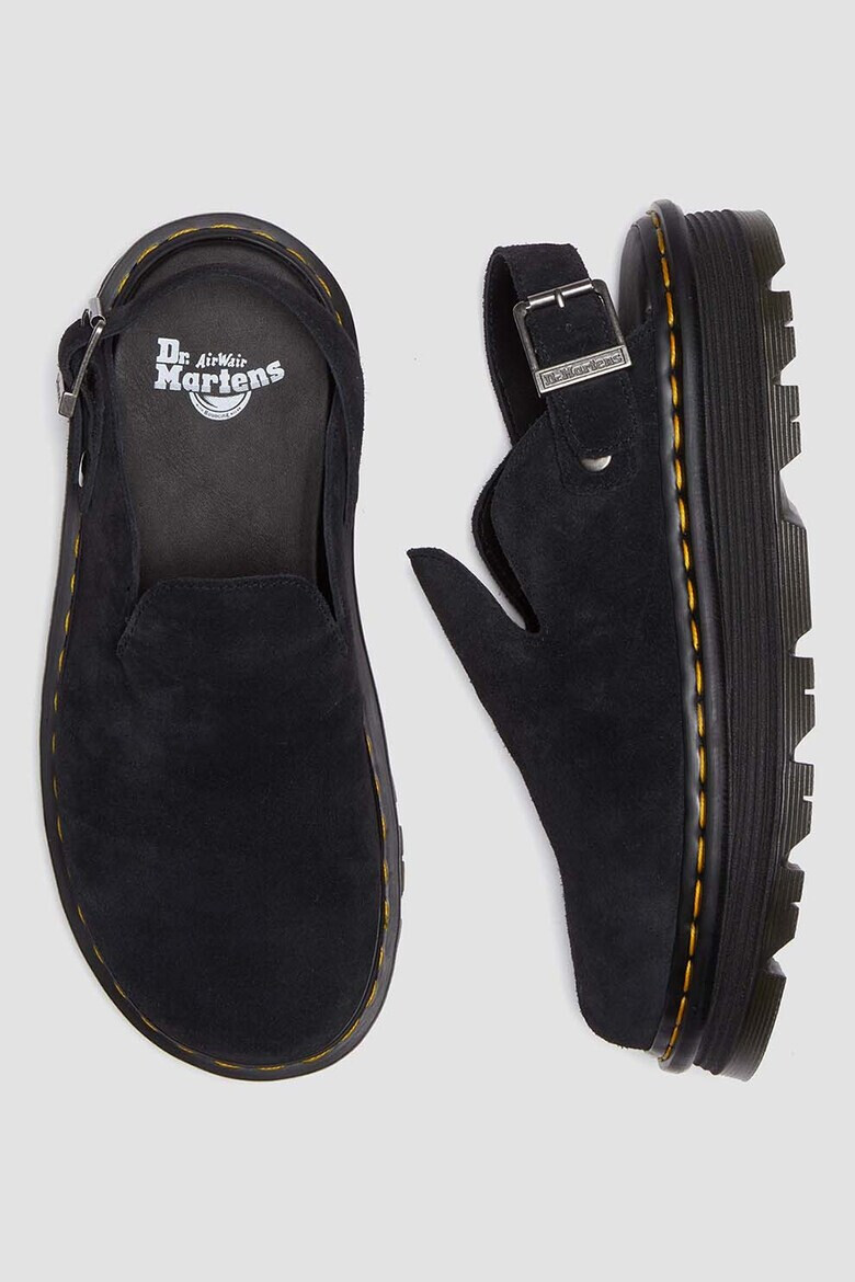 Dr. Martens Saboti slingback de piele intoarsa - Pled.ro