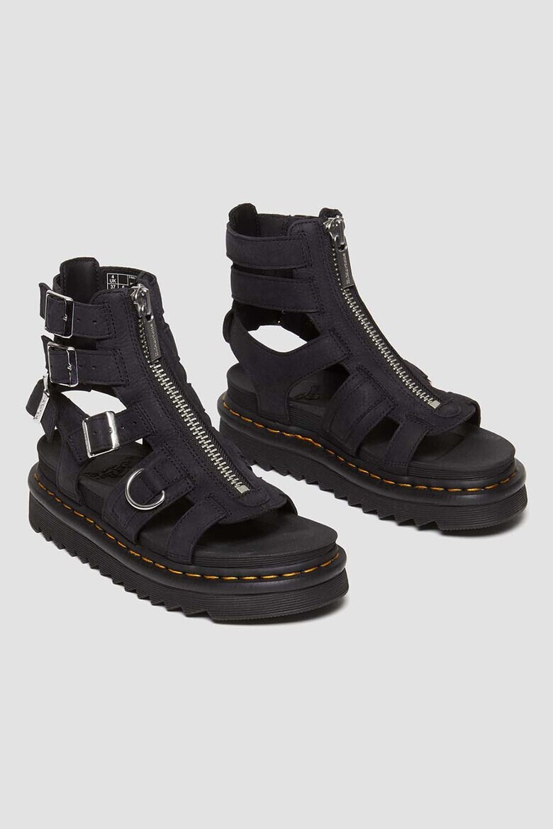 Dr. Martens Sandale de piele cu barete ajustabile cu catarama - Pled.ro