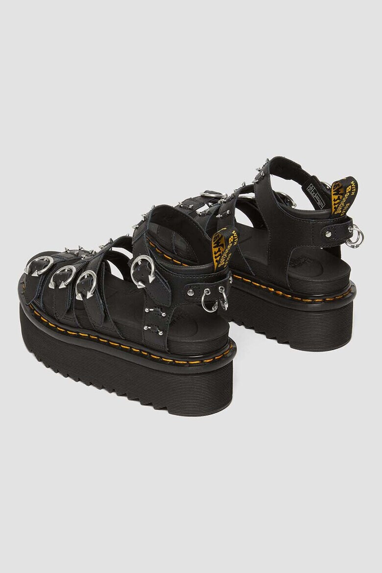 Dr. Martens Sandale de piele cu tinte - Pled.ro