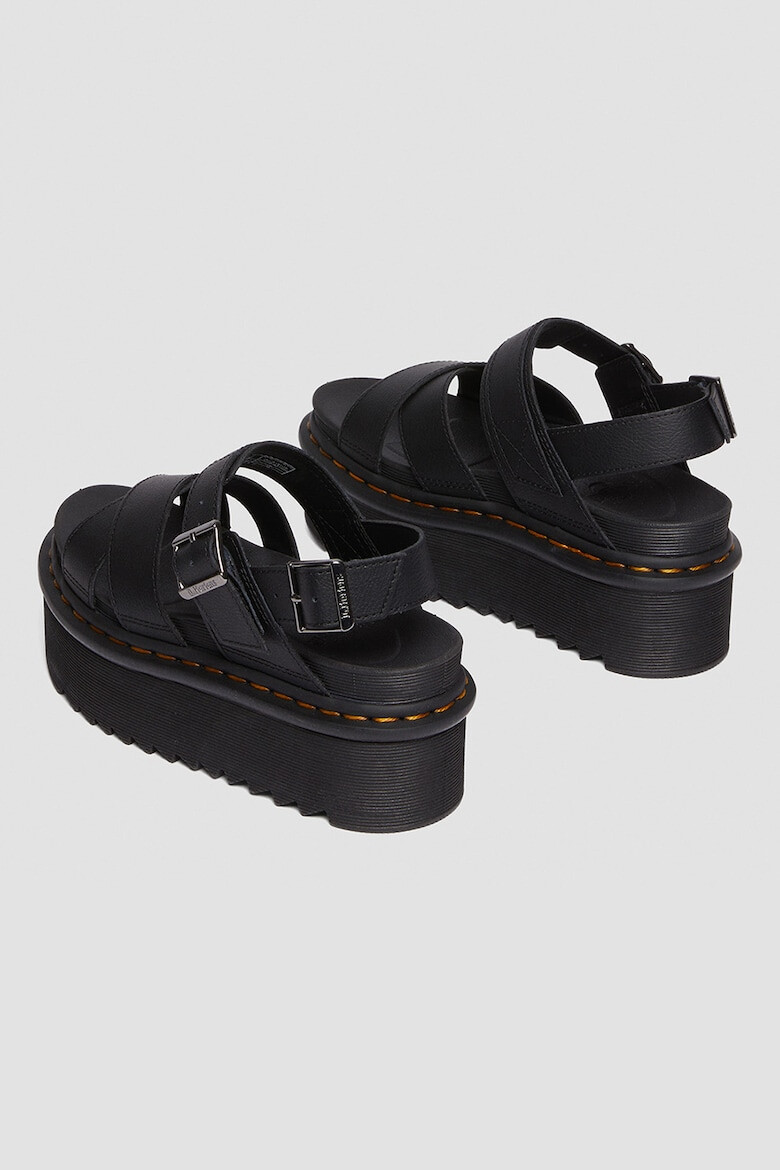 Dr. Martens Sandale din piele ecologica cu platforma Vos II Athena - Pled.ro