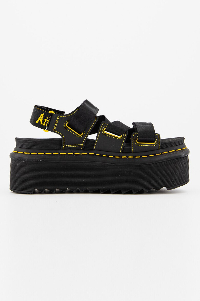 Dr. Martens Sandale flatform cu velcro Kimber - Pled.ro