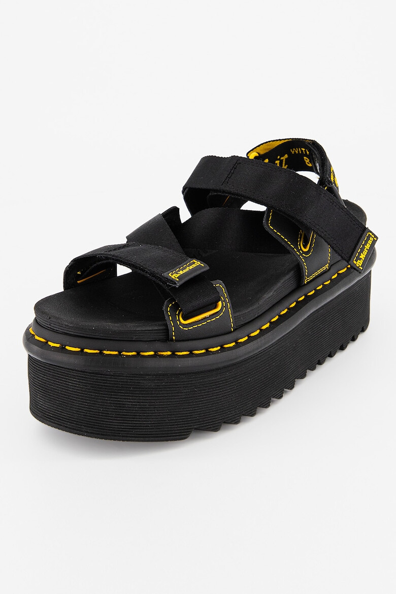 Dr. Martens Sandale flatform cu velcro Kimber - Pled.ro