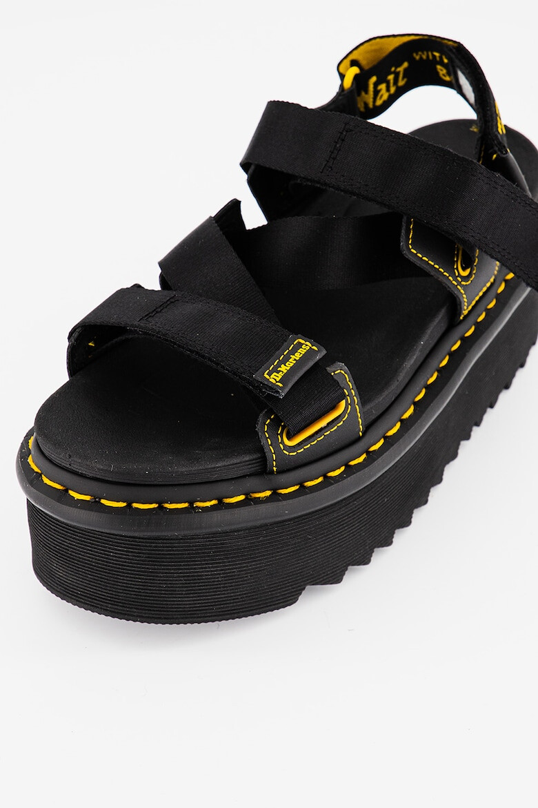 Dr. Martens Sandale flatform cu velcro Kimber - Pled.ro