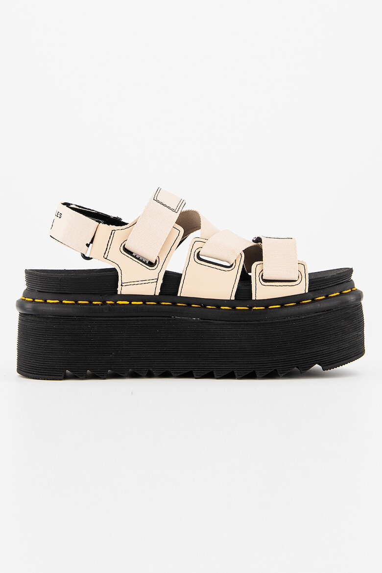 Dr. Martens Sandale flatform cu velcro Kimber - Pled.ro