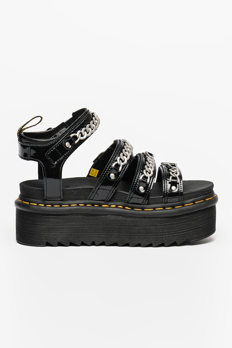 Dr. Martens Sandale flatform de piele peliculizata Balire II - Pled.ro